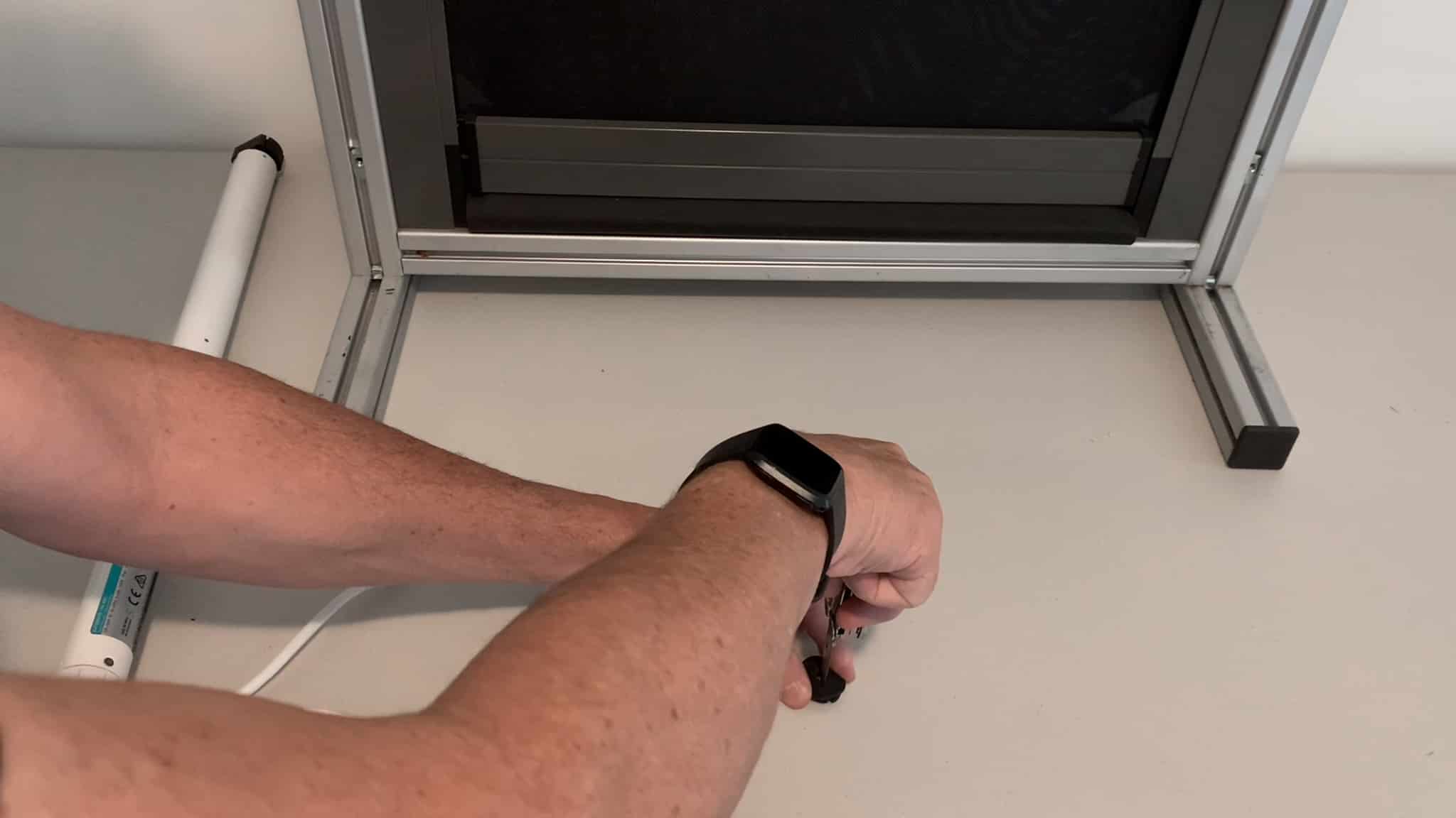 install cable grommet